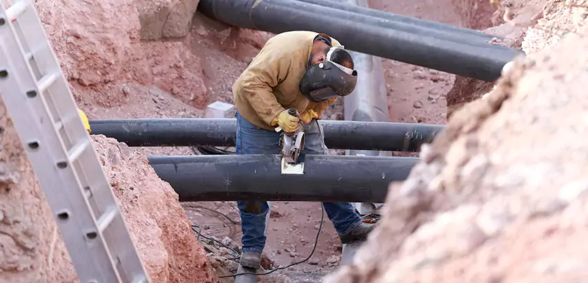 Cast Iron Sewer Pipe Replacement in Gurnee