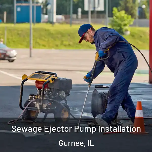  Sewage Ejector Pump Installation Gurnee, IL